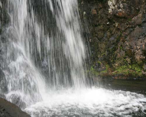 Waterfall in full flow